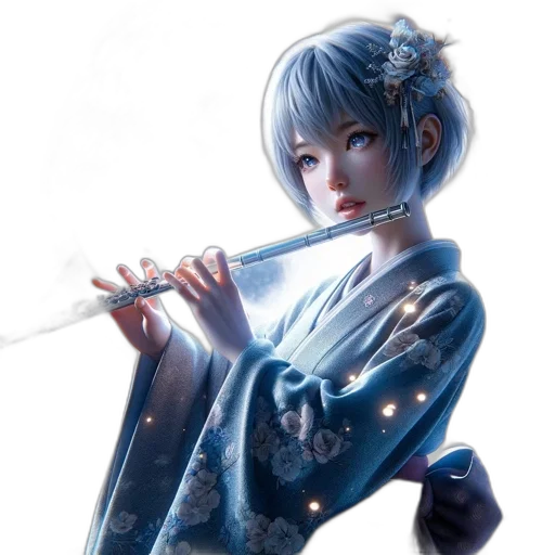 sword, staff, weapon, umbrella, fantasy art, concept art, anime, photorealistic transparent PNG cut-out