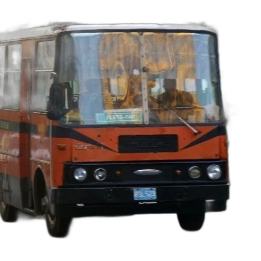 car, 3d render, photorealistic, concept art, red, bus, green, sign transparent PNG cut-out