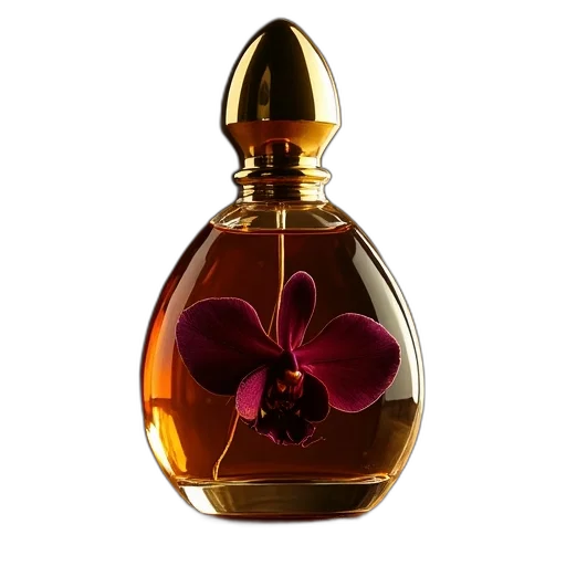 bottle, crown, flower, jewelry transparent PNG cut-out
