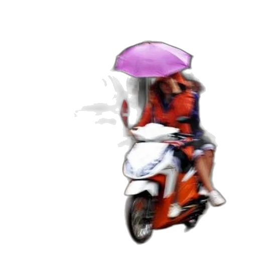 robot, umbrella, car, hat, concept art, pixel art, vaporwave, 3d render transparent PNG cut-out