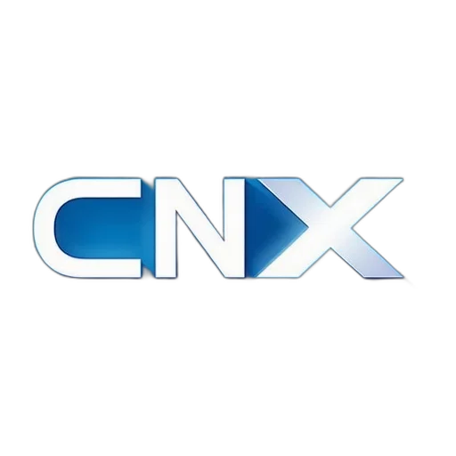 image, features, word, cnx, stylized, font, blue, white transparent PNG cut-out