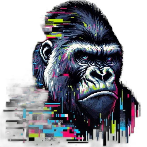 animal, creature, concept art, pixel art, photorealistic, 3d render, neon, detailed transparent PNG cut-out