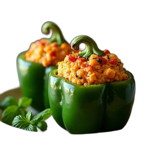 food, photorealistic, two, stuffed transparent PNG cut-out