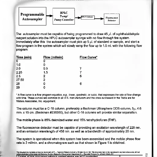 image, technical, document, detailing, setup, operation, hplc, system transparent PNG cut-out