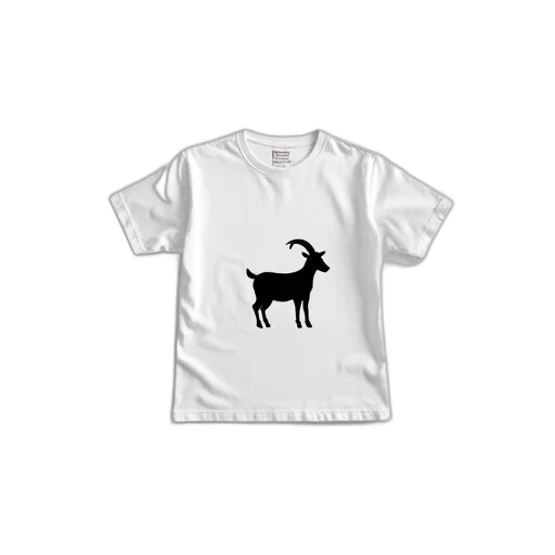animal, dress, creature, pixel art, 3d render, white, t-shirt, black transparent PNG cut-out