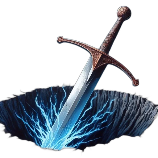 sword, weapon, staff, dragon, fantasy art, concept art, pixel art, 3d render transparent PNG cut-out