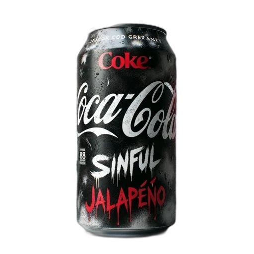 bottle, food, weapon, 3d render, photorealistic, image, features, coca-cola transparent PNG cut-out
