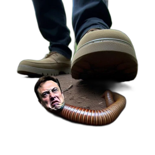 shoes, creature, amusing, scene, features, foot, about, step transparent PNG cut-out