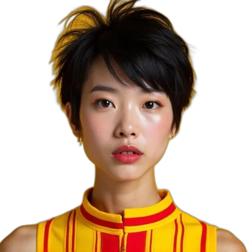 face, dress, staff, hair, photorealistic, oil painting, 3d render, concept art transparent PNG cut-out