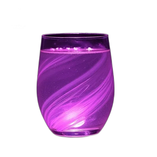 bottle, jewelry, furniture, dress, 3d render, vaporwave, photorealistic, close-up transparent PNG cut-out