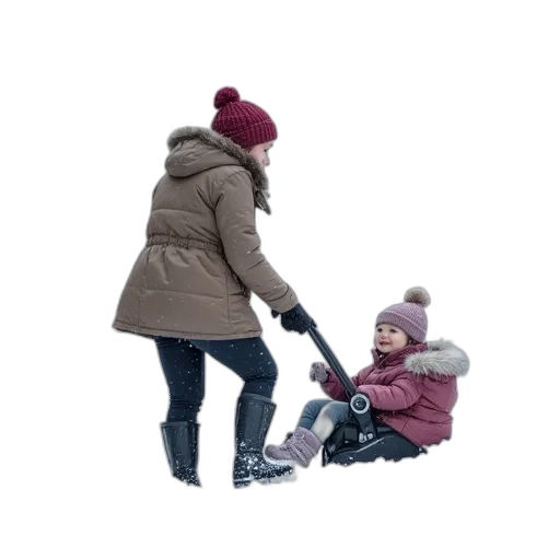 hat, jacket, umbrella, 3d render transparent PNG cut-out