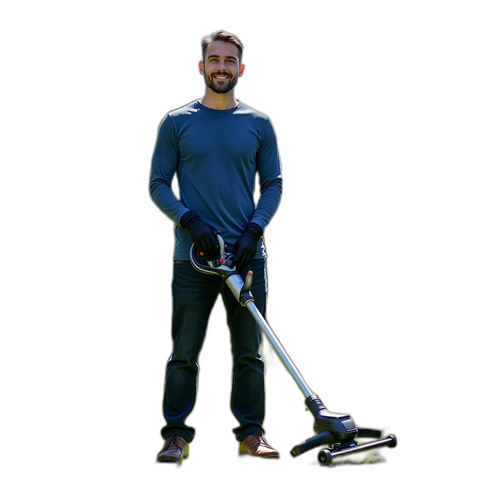 staff, robot, weapon, sword, concept art, 3d render, outer space, man transparent PNG cut-out