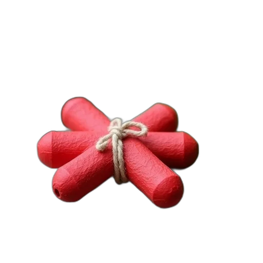 flower, jewelry, crown, staff, 3d render, photorealistic, red, set transparent PNG cut-out