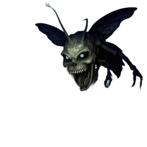 creature, dragon, mask, animal, concept art, 3d render, fantasy art, pixel art transparent PNG cut-out