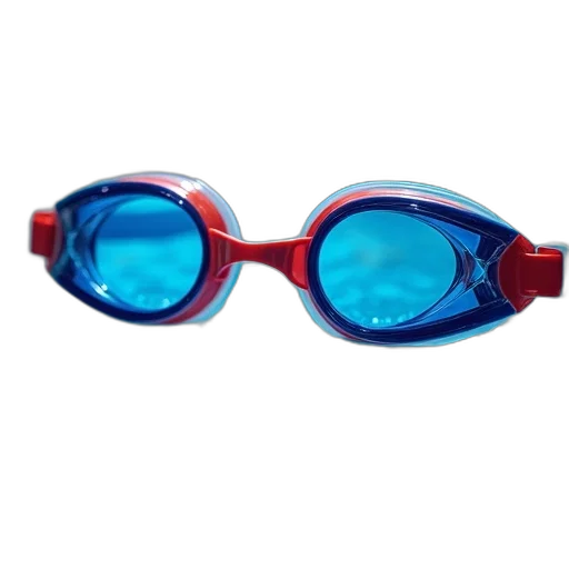 3d render, pair, swimming, goggles transparent PNG cut-out
