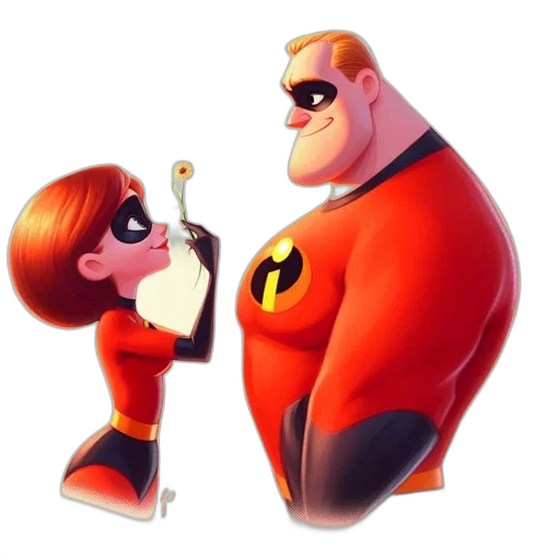 concept art, comic book art, cartoon, 3d render, fire, red, two, animated transparent PNG cut-out