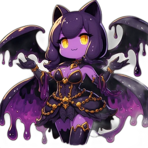 dragon, staff, creature, fantasy art, pixel art, concept art, anime, dark transparent PNG cut-out