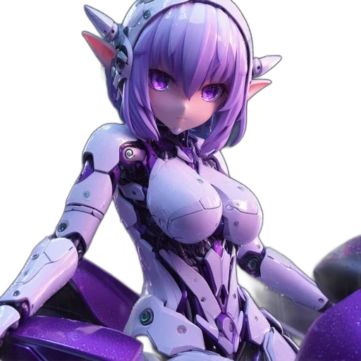 robot, dragon, weapon, sword, concept art, anime, fantasy art, 3d render transparent PNG cut-out