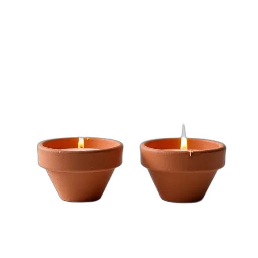 furniture, jewelry, 3d render, photorealistic, fire, earth tones, two, identical transparent PNG cut-out