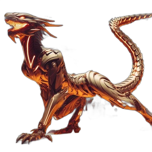 dragon, creature, animal, staff, concept art, fantasy art, 3d render, photorealistic transparent PNG cut-out