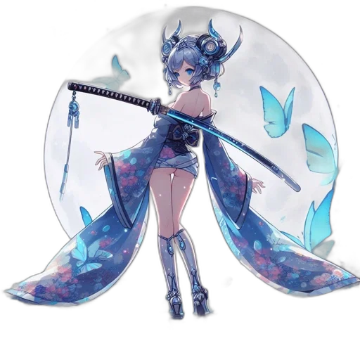 umbrella, staff, weapon, sword, fantasy art, concept art, anime, pixel art transparent PNG cut-out