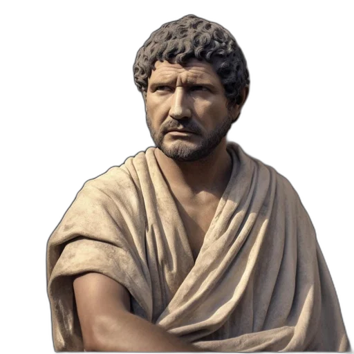 face, photorealistic, 3d render, vaporwave, concept art, antiquated, statue, bearded transparent PNG cut-out