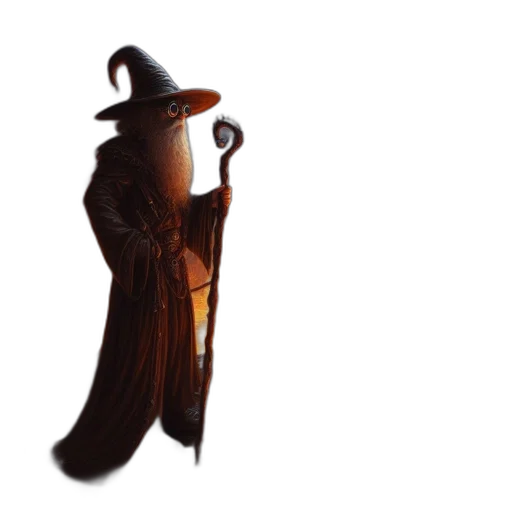 staff, hat, mask, bottle, concept art, 3d render, fantasy art, photorealistic transparent PNG cut-out