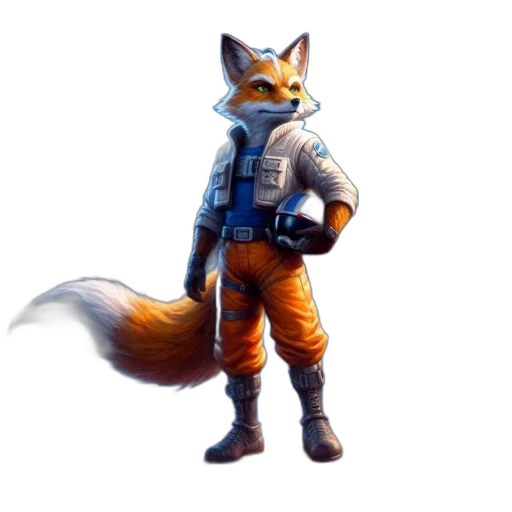 jacket, animal, staff, weapon, concept art, pixel art, fantasy art, 3d render transparent PNG cut-out