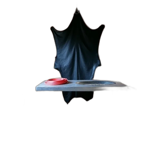 hat, umbrella, crown, jacket, 3d render, concept art, photorealistic, pixel art transparent PNG cut-out