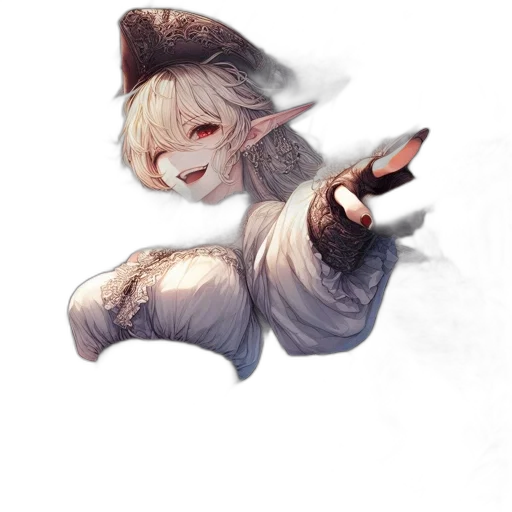 staff, hat, mask, weapon, fantasy art, watercolor, concept art, anime transparent PNG cut-out