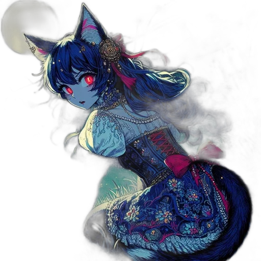 dragon, staff, creature, dress, fantasy art, concept art, pixel art, anime transparent PNG cut-out