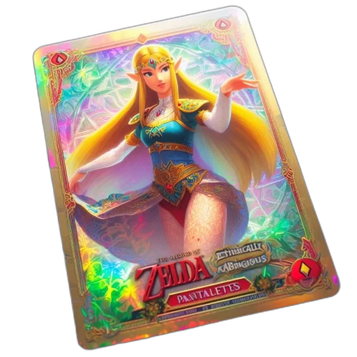 fantasy art, concept art, legend, zelda, trading, card, features, princess transparent PNG cut-out