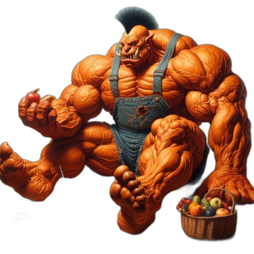 food, creature, weapon, animal, concept art, 3d render, photorealistic, fantasy art transparent PNG cut-out