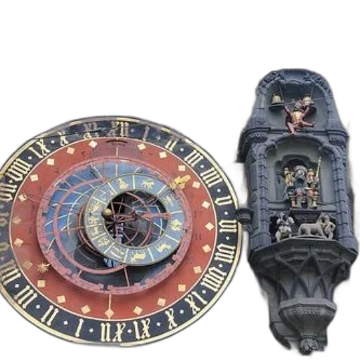 jewelry, crown, outer space, large, ornate, clock, roman, numerals transparent PNG cut-out