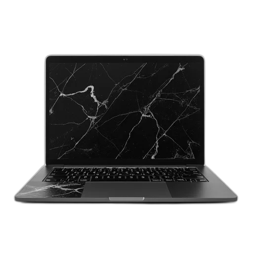 jewelry, 3d render, cyberpunk, laptop transparent PNG cut-out