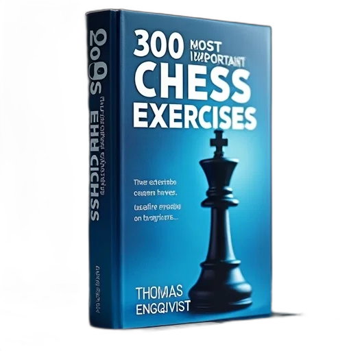 cover, book, 300, most, important, chess, exercises, thomas transparent PNG cut-out