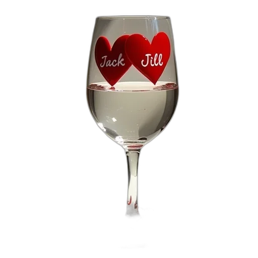bottle, 3d render, photorealistic, wine, glass, heart-shaped, design, base transparent PNG cut-out