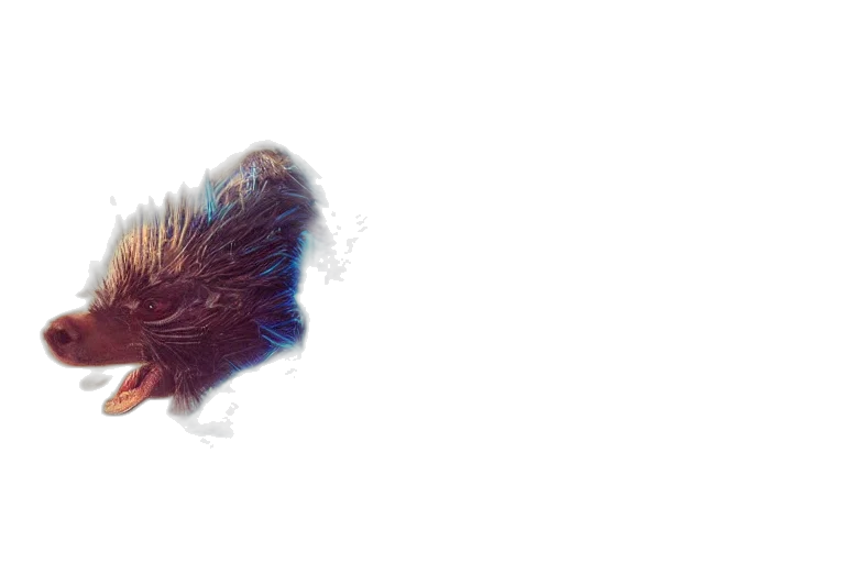 hair, animal, creature, dragon transparent PNG cut-out