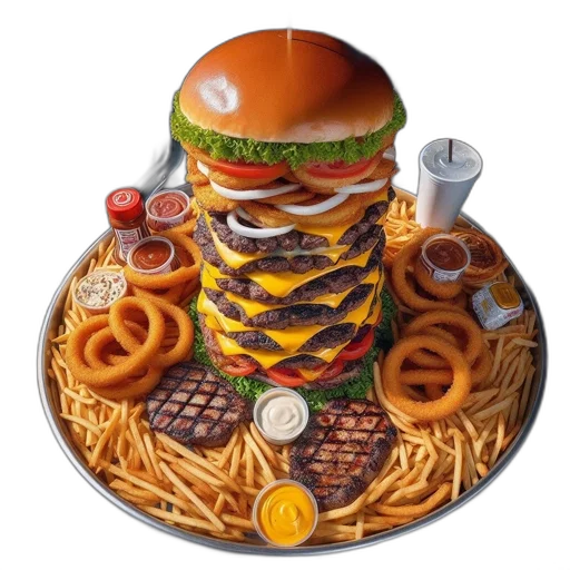 food, crown, jewelry, robot, 3d render, photorealistic, concept art, pixel art transparent PNG cut-out