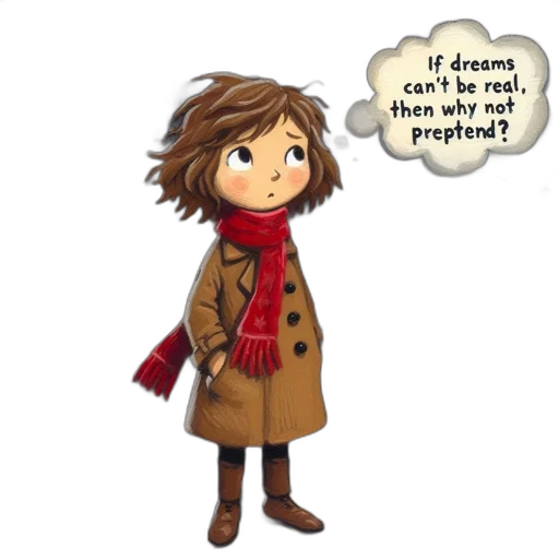 jacket, dress, concept art, pixel art, cartoon, 3d render, young, girl transparent PNG cut-out