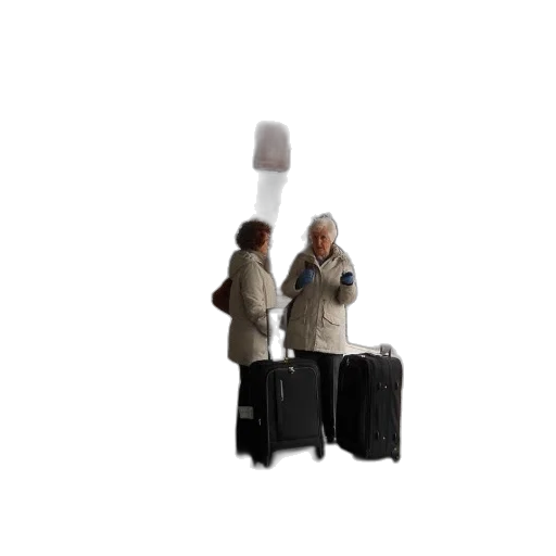 staff, umbrella, jacket, weapon, 3d render, concept art, photorealistic, snow transparent PNG cut-out