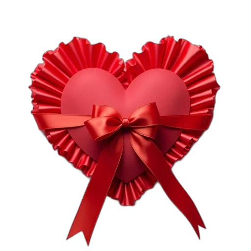 jewelry, red, heart, shape transparent PNG cut-out