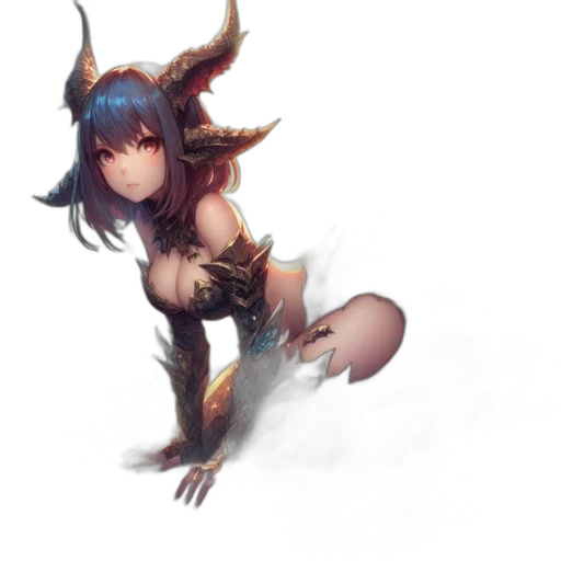 dragon, creature, staff, weapon, fantasy art, concept art, pixel art, anime transparent PNG cut-out