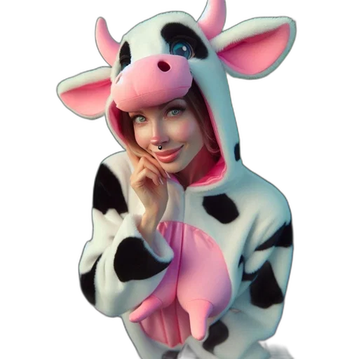 animal, face, hat, creature, 3d render, photorealistic, concept art, pixel art transparent PNG cut-out