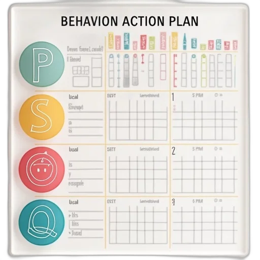 positive, action, plan, interactive, behavior, chart, circles transparent PNG cut-out