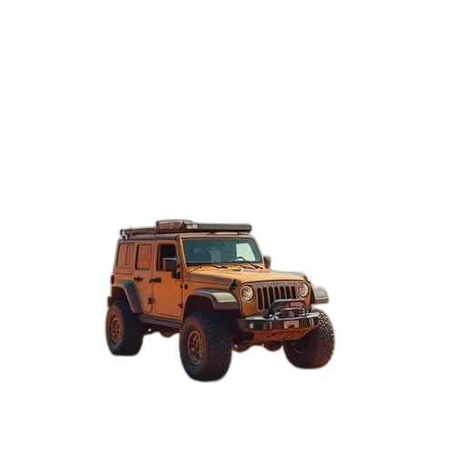 car, animal, weapon, 3d render transparent PNG cut-out