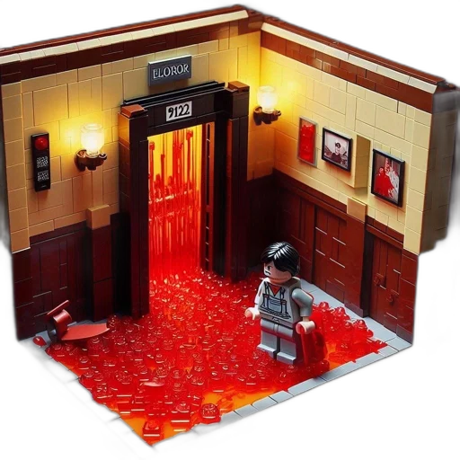 building, robot, furniture, umbrella, 3d render, concept art, photorealistic, pixel art transparent PNG cut-out