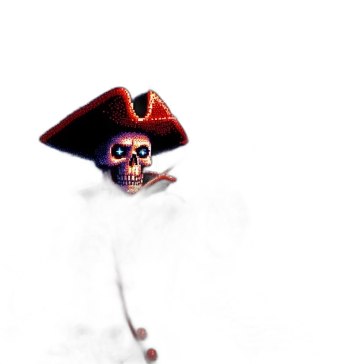 hat, mask, crown, weapon, 3d render, concept art, pixel art, photorealistic transparent PNG cut-out