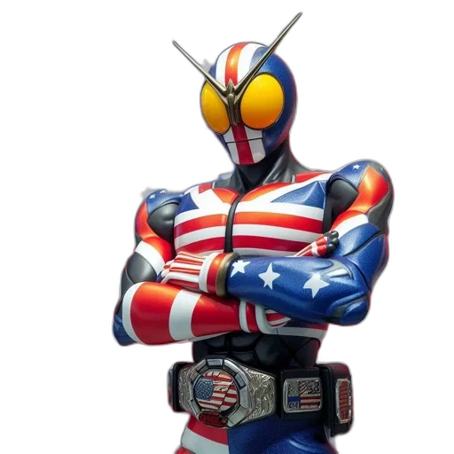 robot, jacket, weapon, concept art, 3d render, comic book art, action, figure transparent PNG cut-out