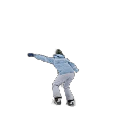 jacket, robot, staff, shoes, 3d render, concept art, vaporwave, snowboarder transparent PNG cut-out